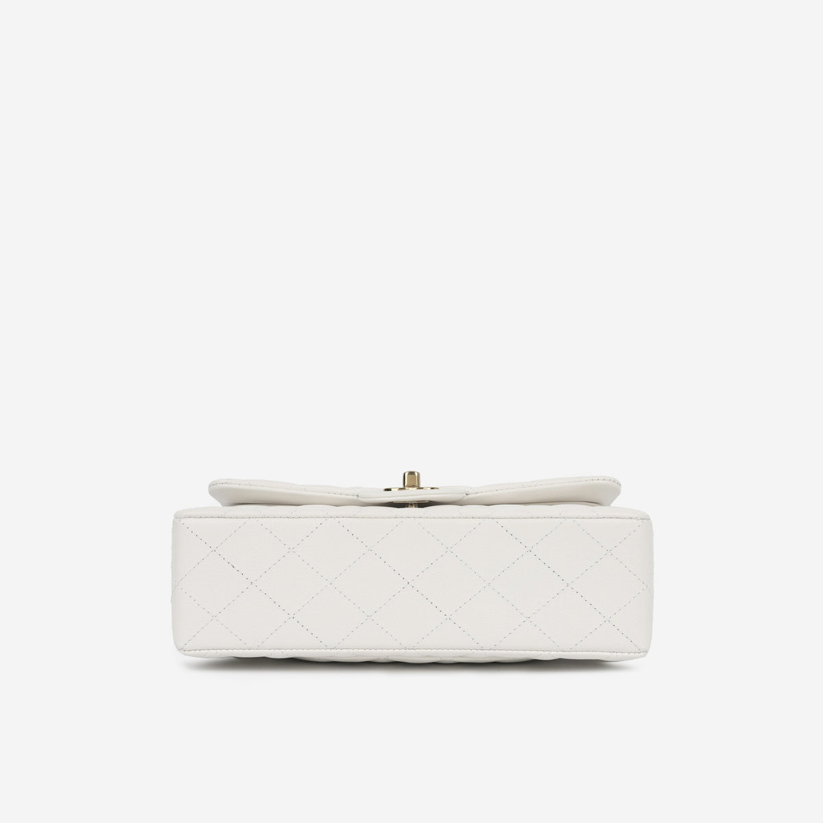 Small Classic Flap Bag - White