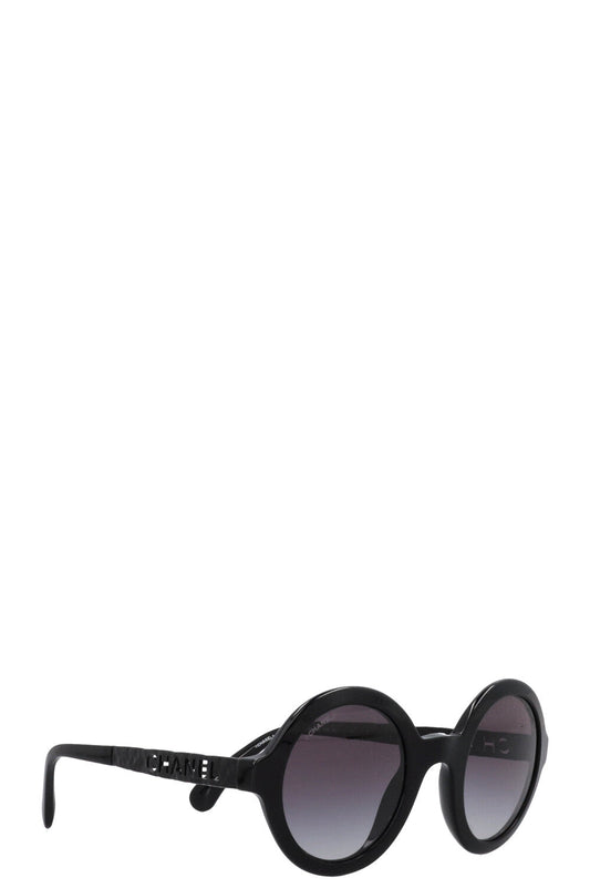 CHANEL c888/S6 Round Sunglasses Black