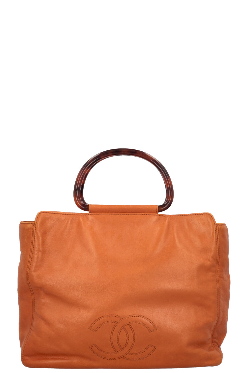 CHANEL Tote Bag Orange