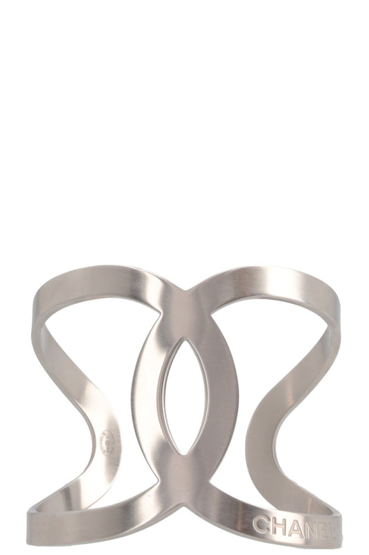 CHANEL 2016 CC Cuff Silver