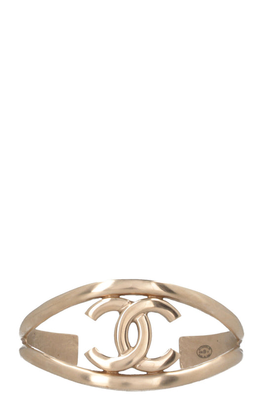 CHANEL CC Armcuff Champagnergold