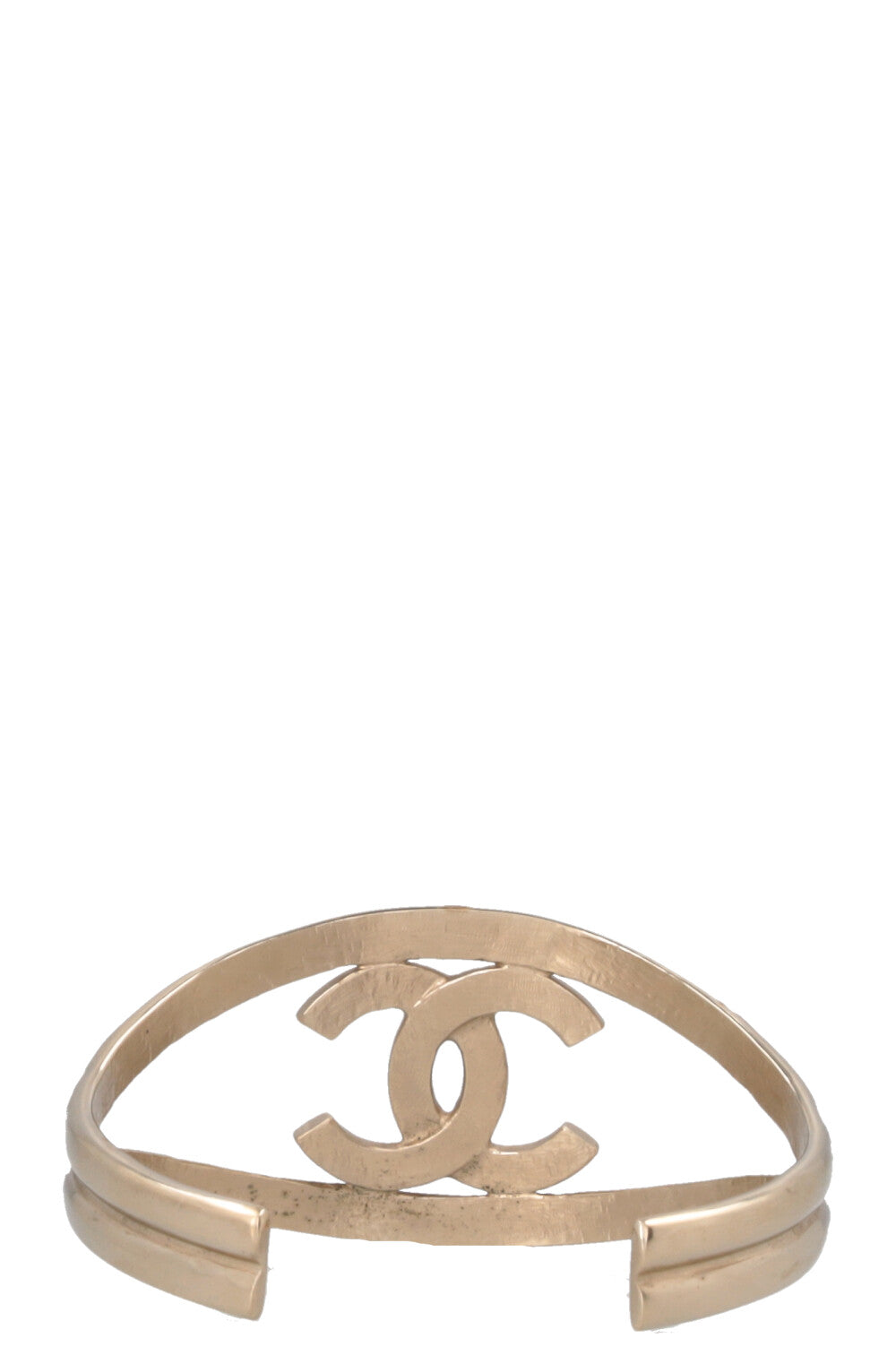 CHANEL CC Armcuff Champagnergold