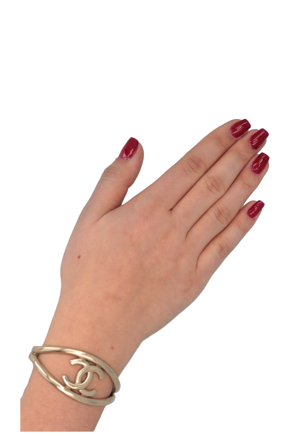 CHANEL CC Armcuff Champagnergold