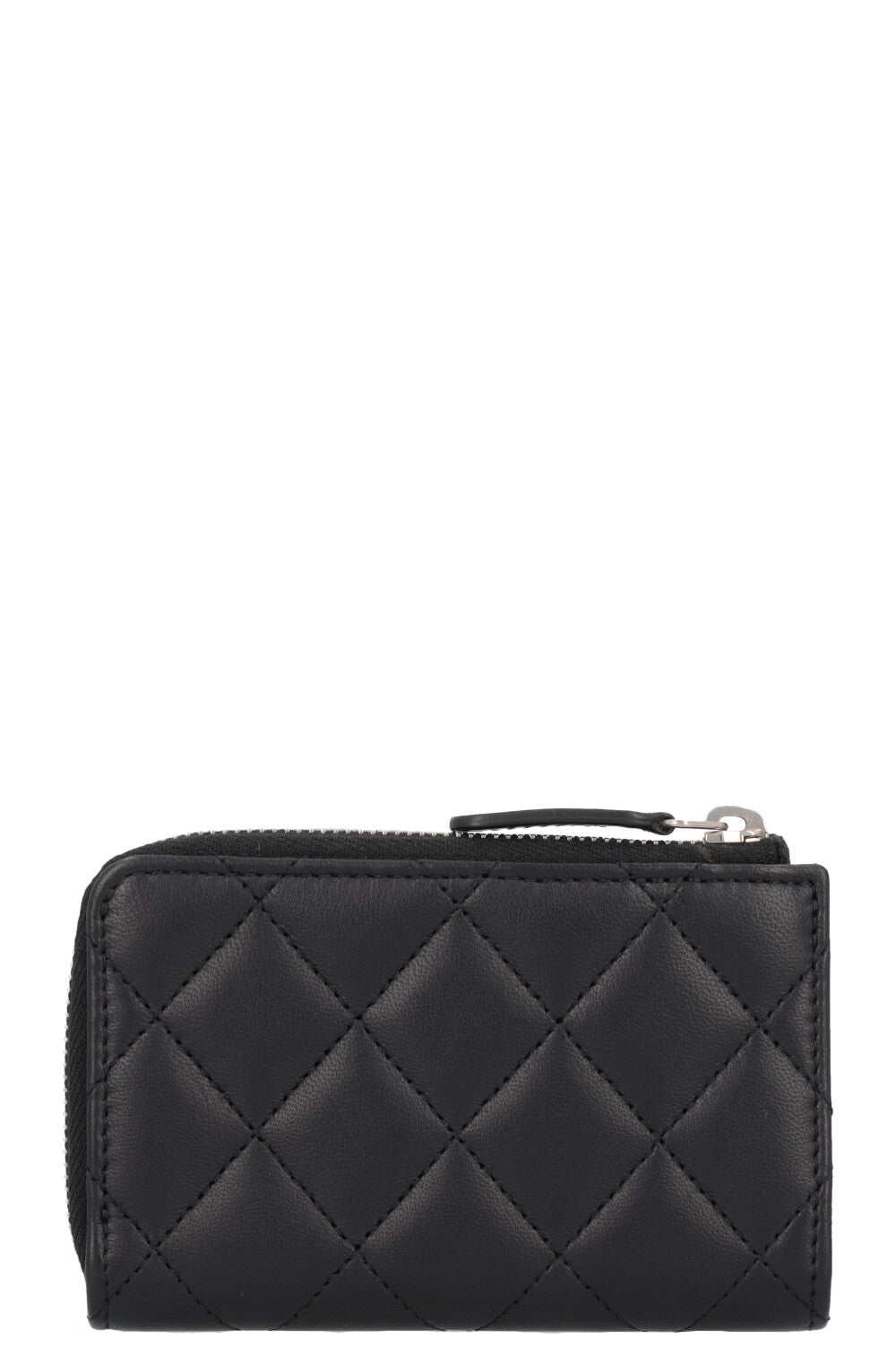 CHANEL Key Wallet Quilted Black