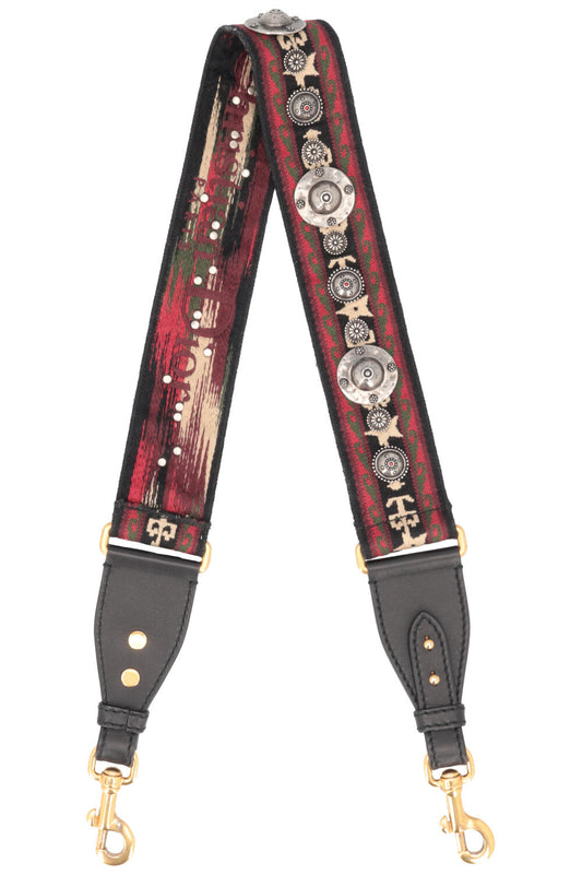 CHRISTIAN DIOR Shoulder Strap Medaillon Multicolor