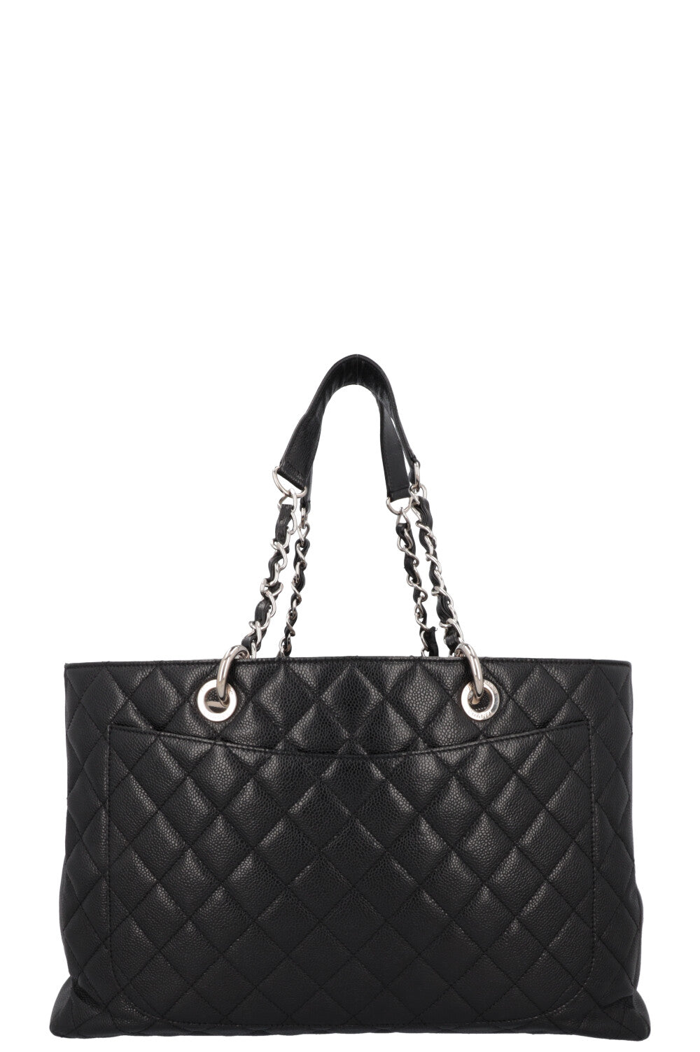 CHANEL GST XL Tote Bag Caviar Black