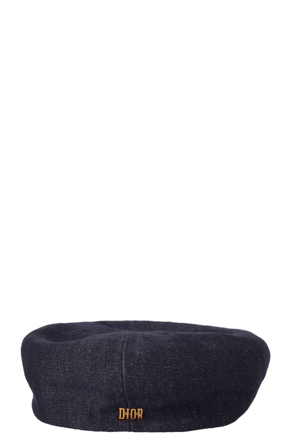 CHRISTIAN DIOR Arty Knit Beret Navy