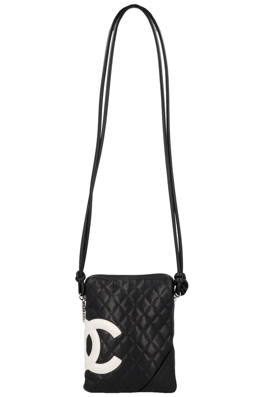 CHANEL Small Ligne Cambon Crossbody Bag Black