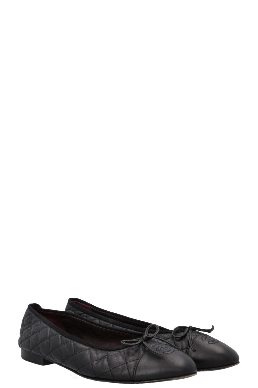 CHANEL Classic Ballet Flats Black