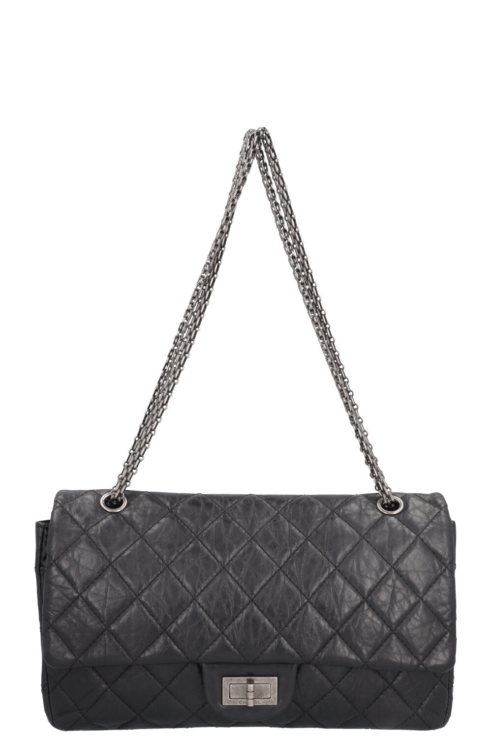 CHANEL 2.55 Reissue Bag Large Black