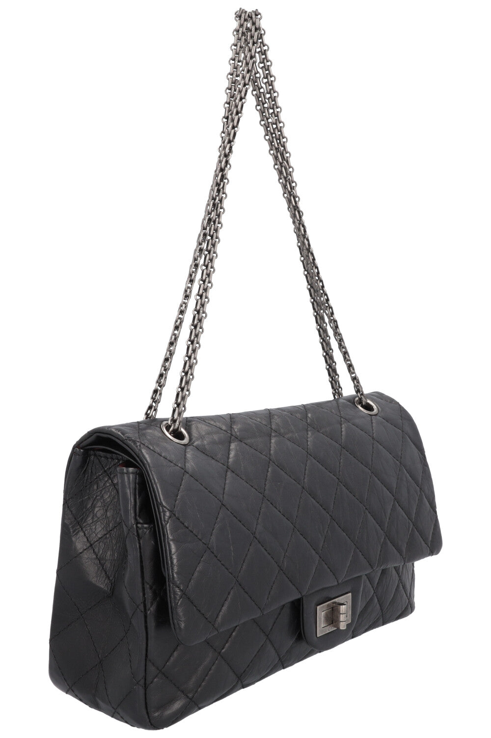 CHANEL 2.55 Reissue Bag Large Black