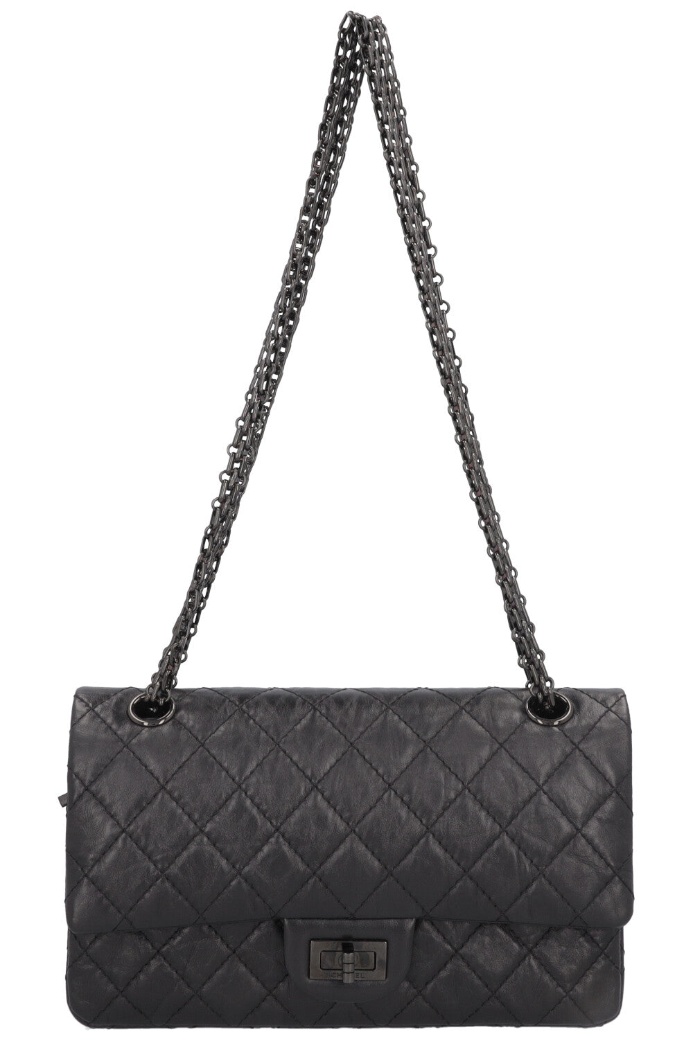 CHANEL 2.55 Small So Black