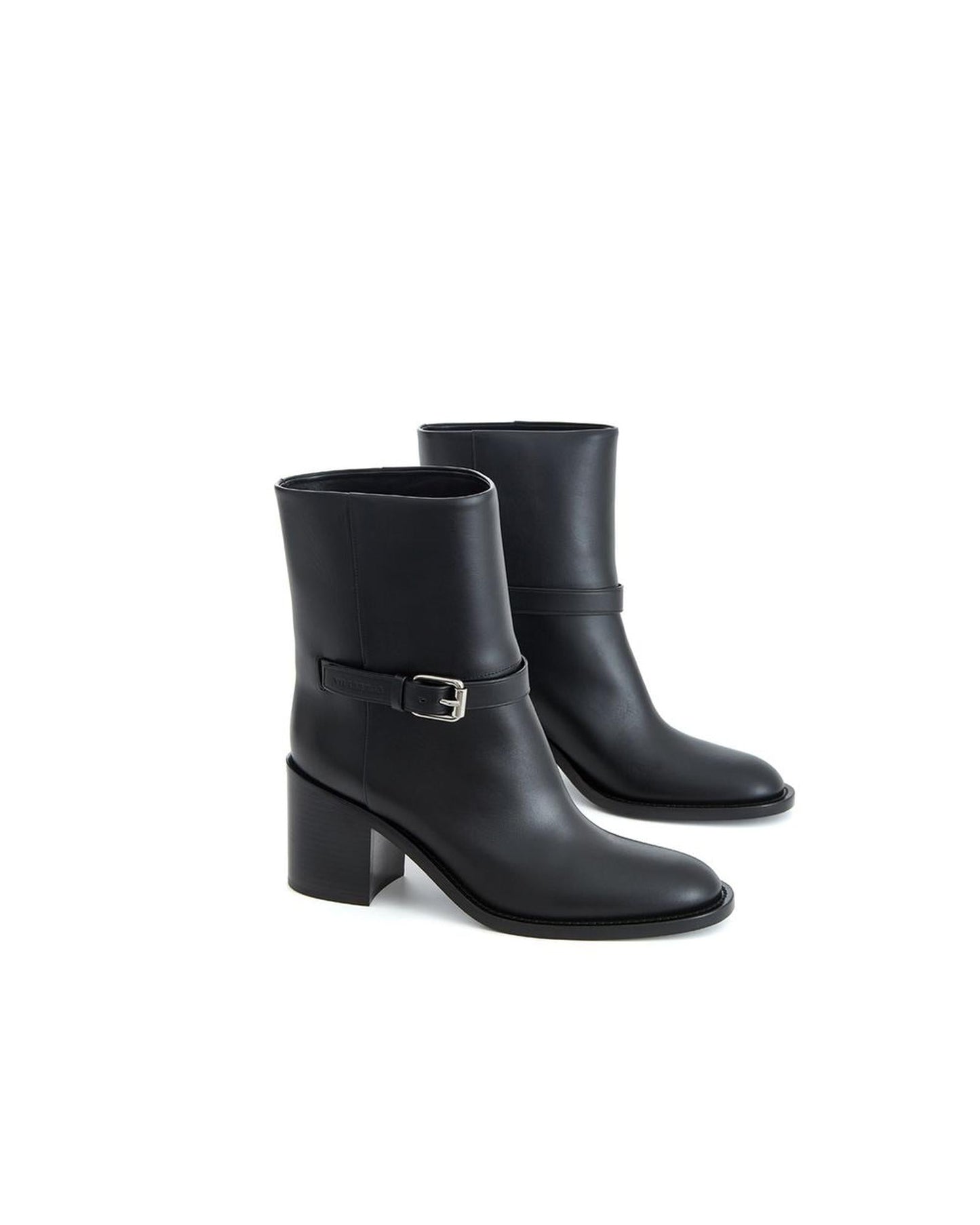 Burberry  Kensington Leather Ankle Boots for Women