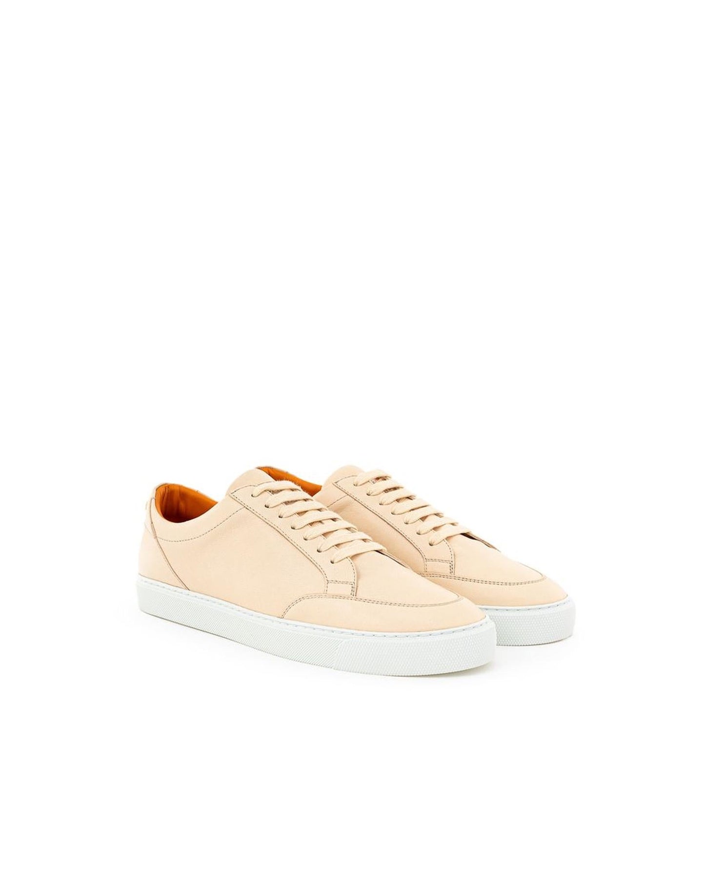 Burberry  Arthur Leather Sneakers Beige