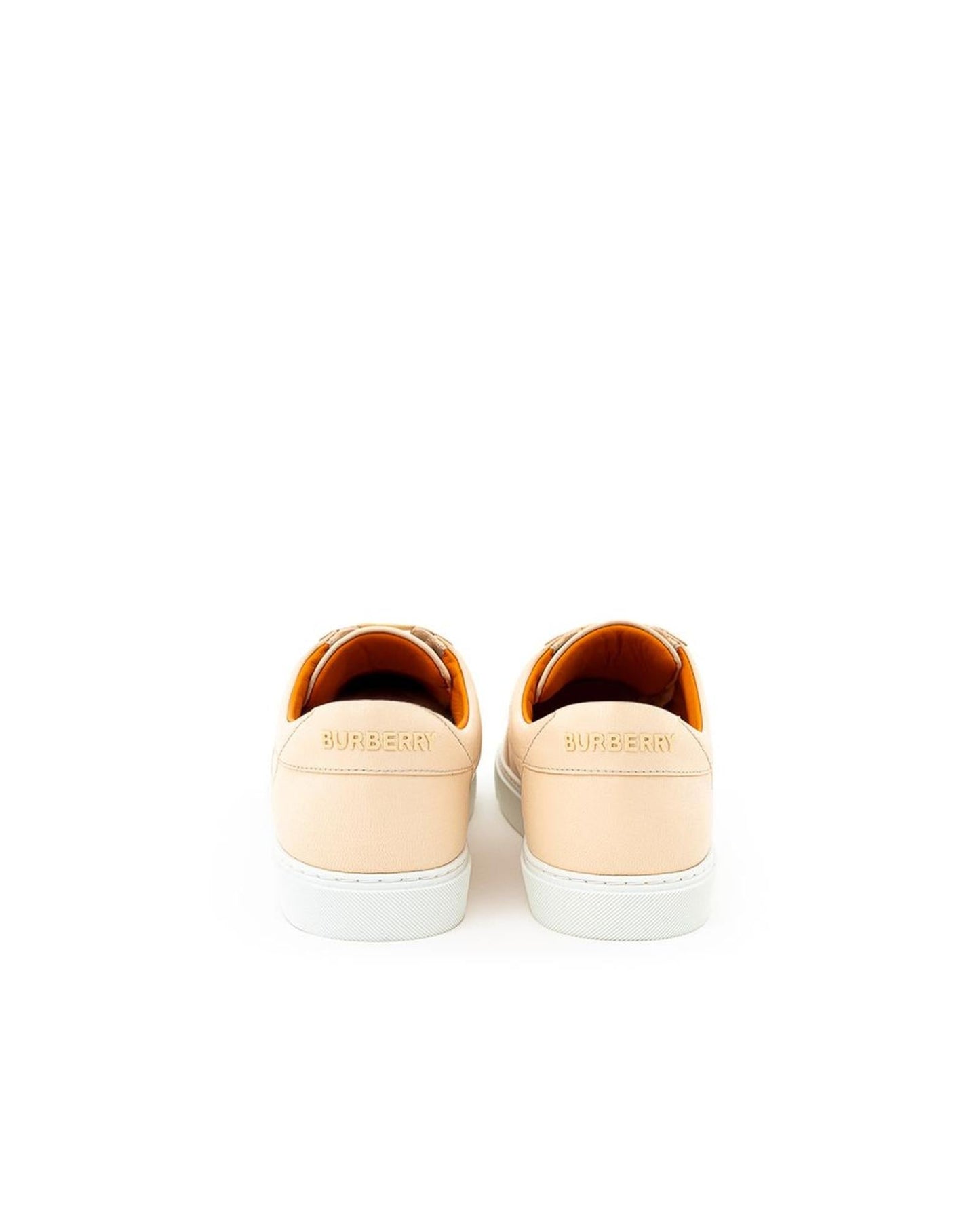 Burberry  Arthur Leather Sneakers Beige