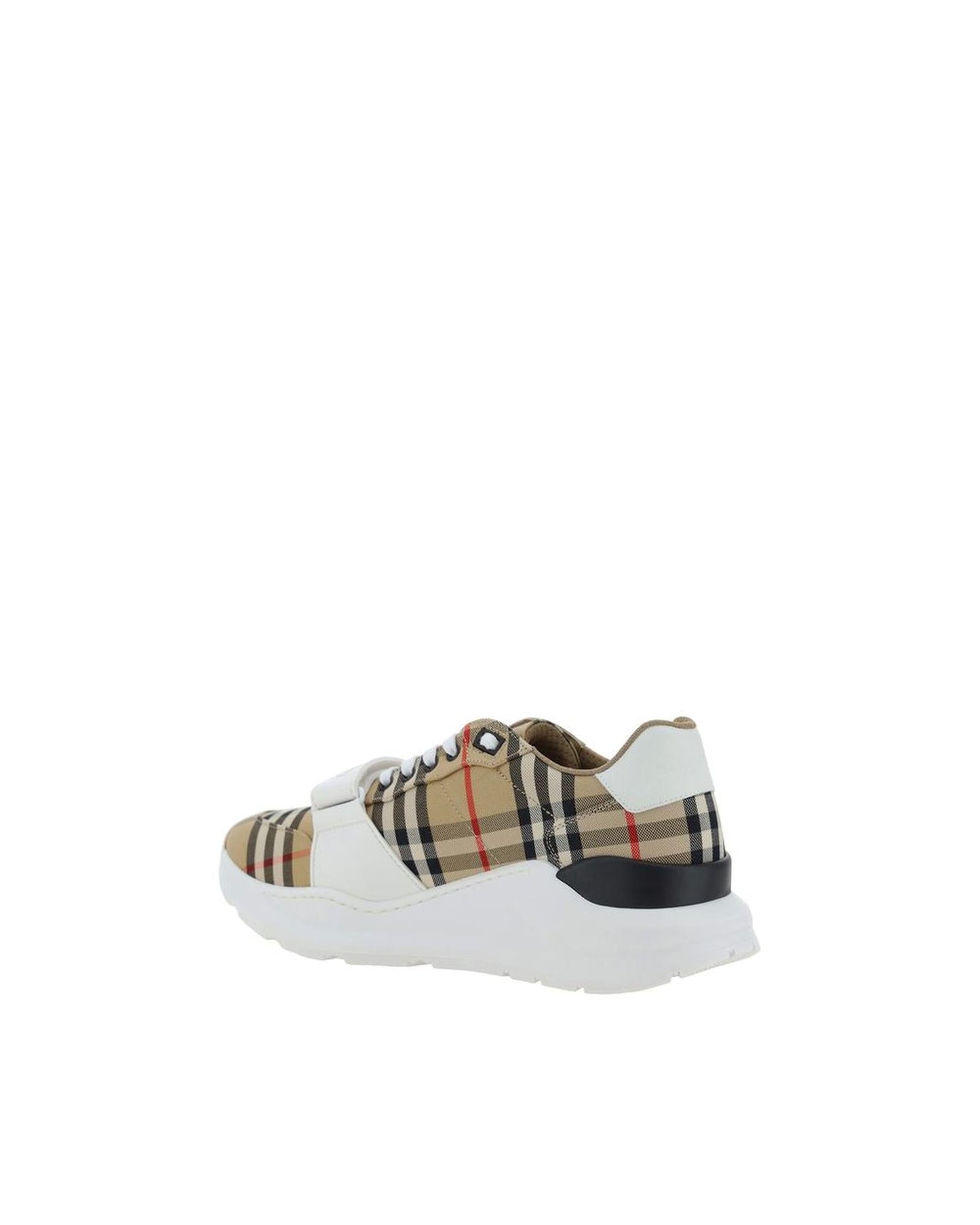 Burberry Arthur Check Detail Sneakers Men Beige