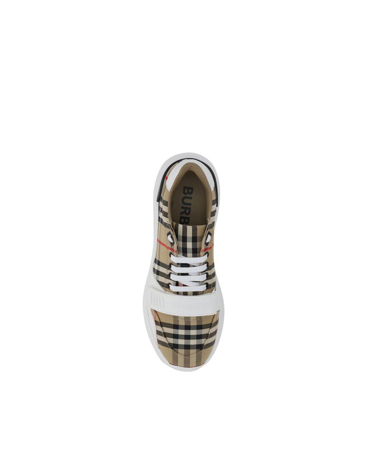 Burberry Arthur Check Detail Sneakers Men Beige