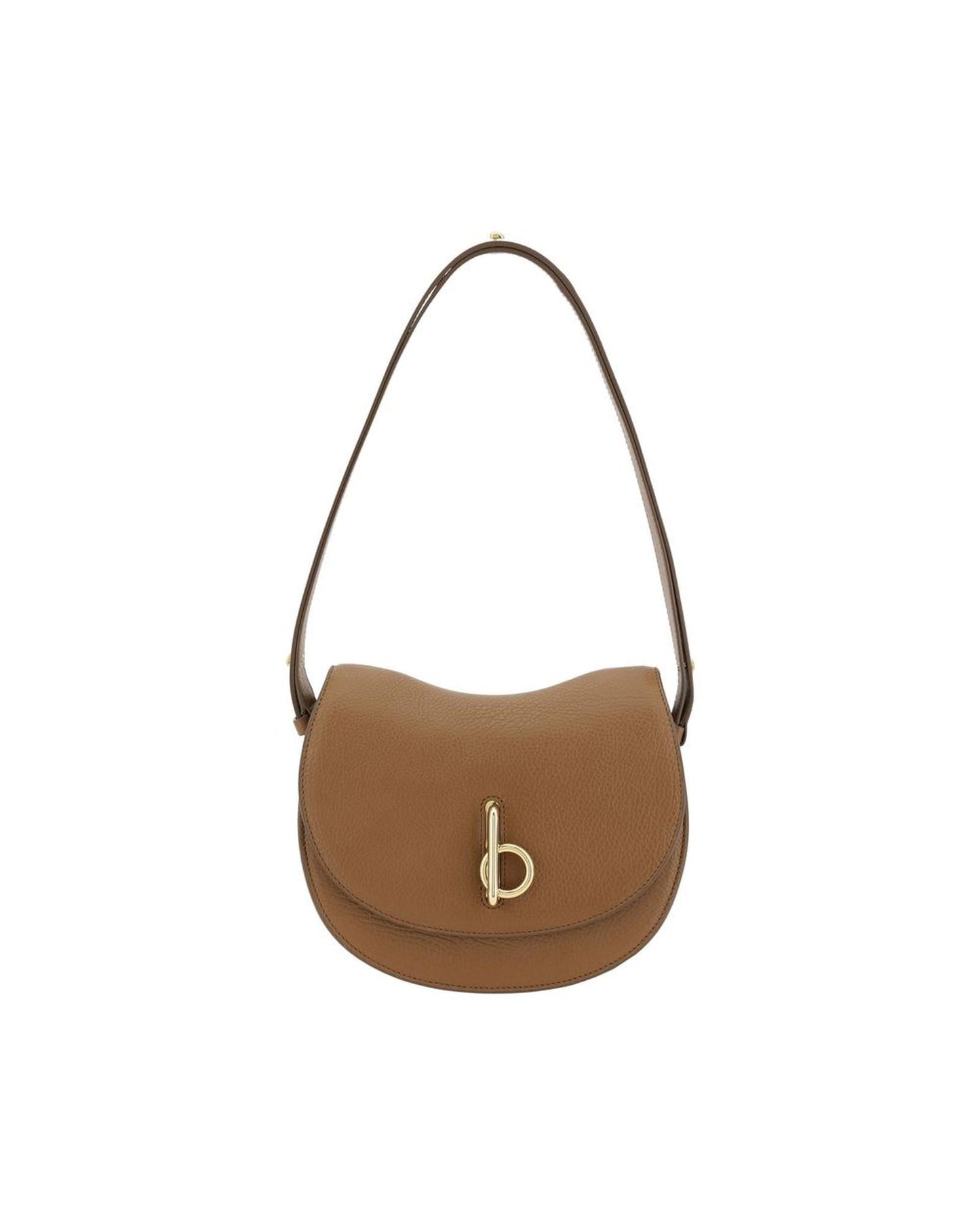 Burberry Lola Small Leather Bag Women Brown Shoulder Bags ONE SIZE Brown