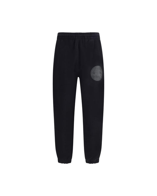 Burberry LogoEmbroidered Sweatpants Men Black Pants 30 Black