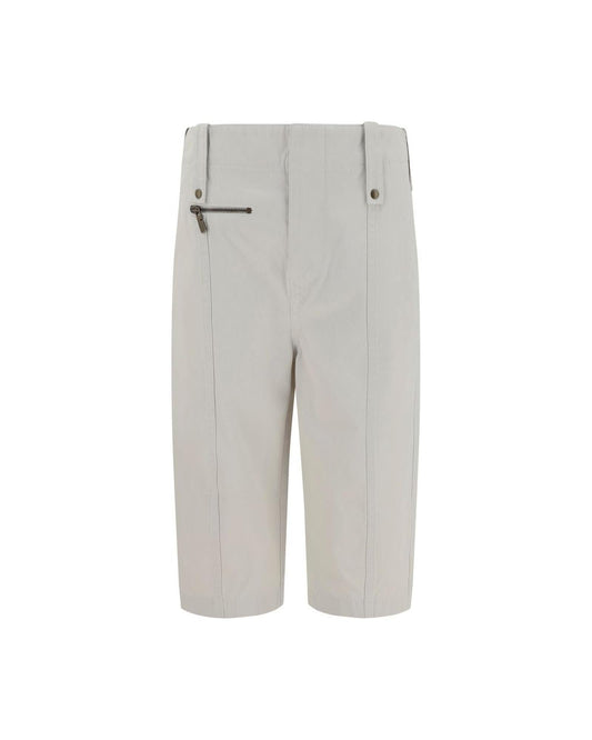 Burberry Lightweight Bermuda Shorts Women Beige Pants One Size Fits All Beige