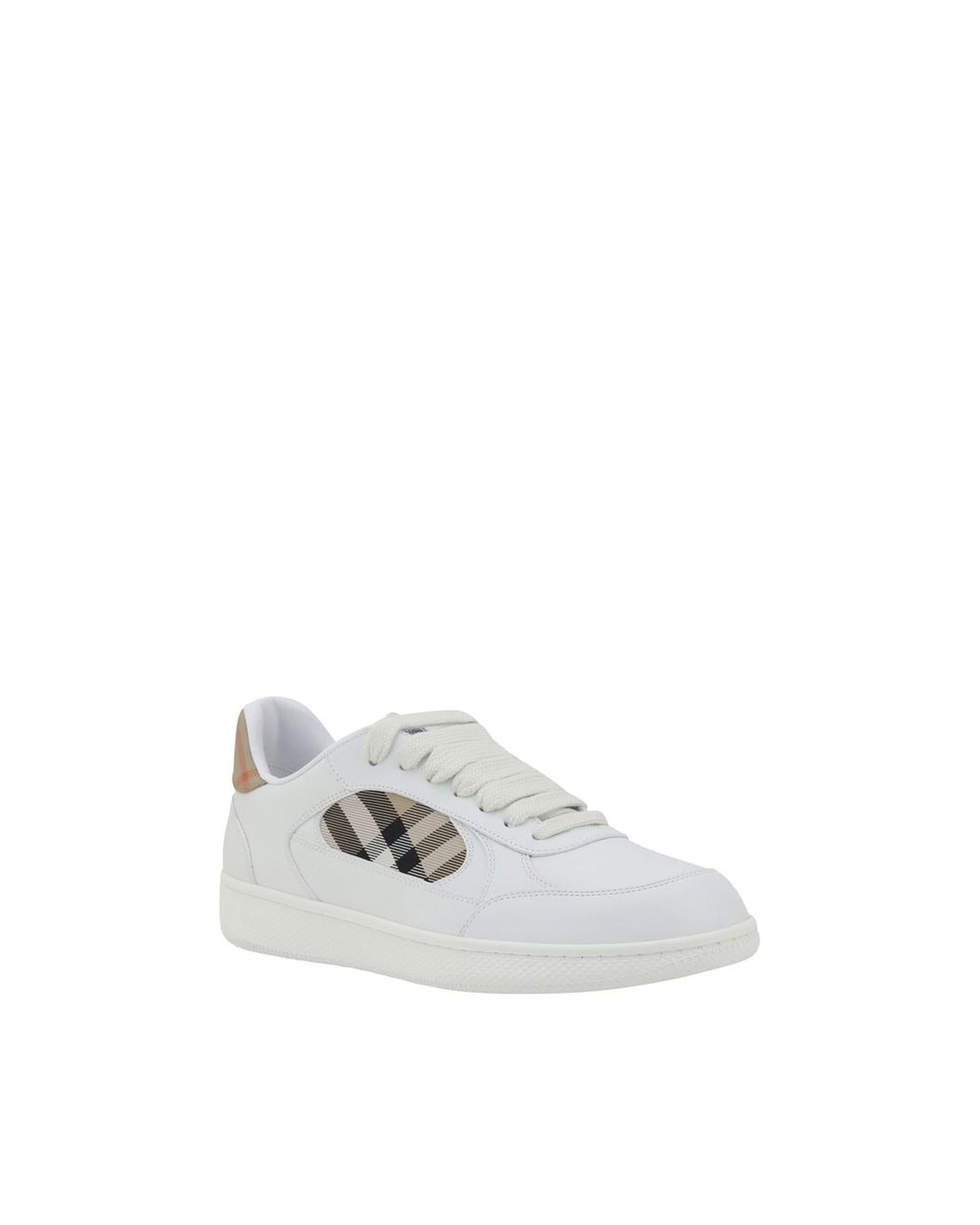 Burberry Arthur Leather Sneakers Men White