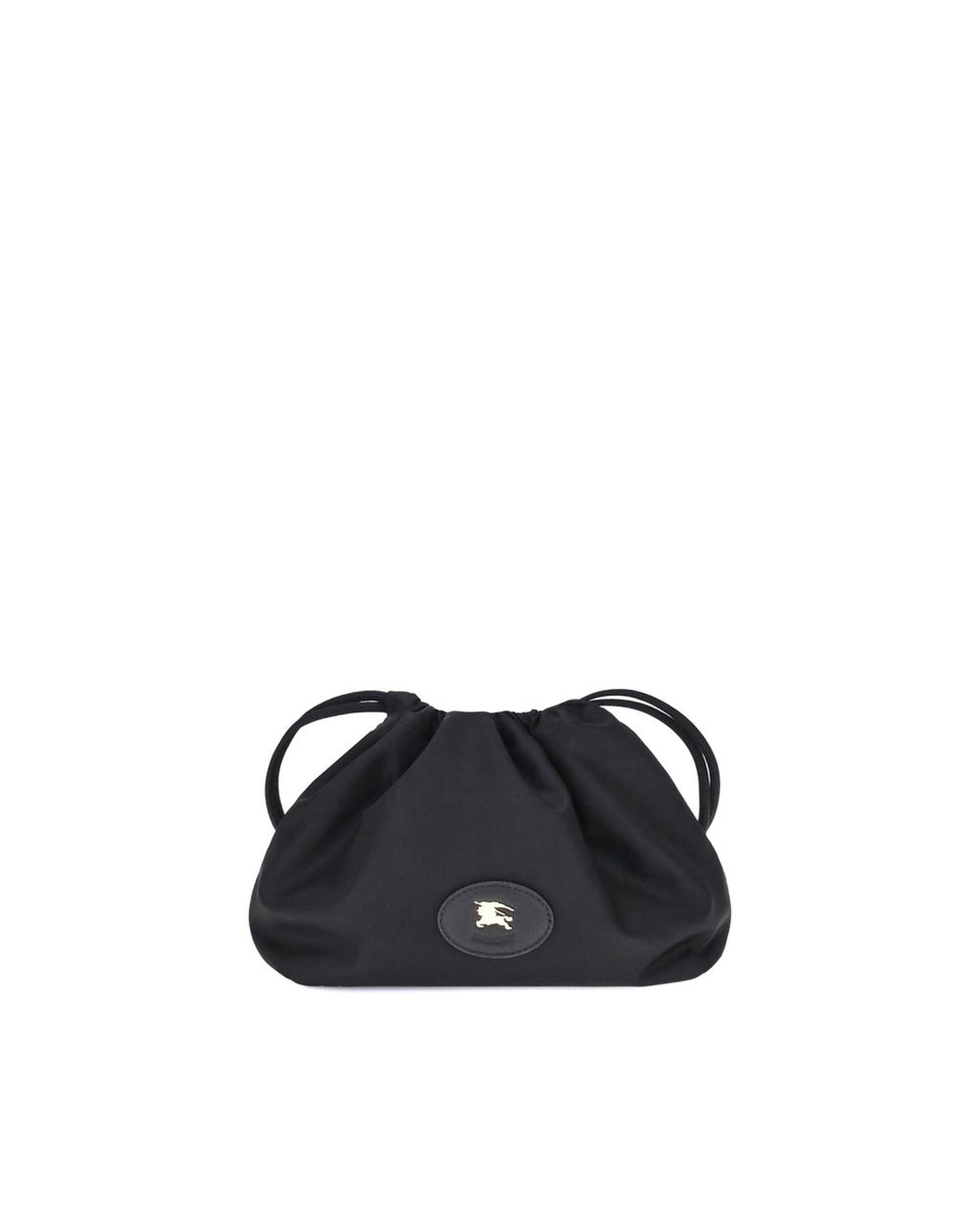 Burberry Drawstring Bucket Bag Women Black Clutch Bags ONE SIZE Black