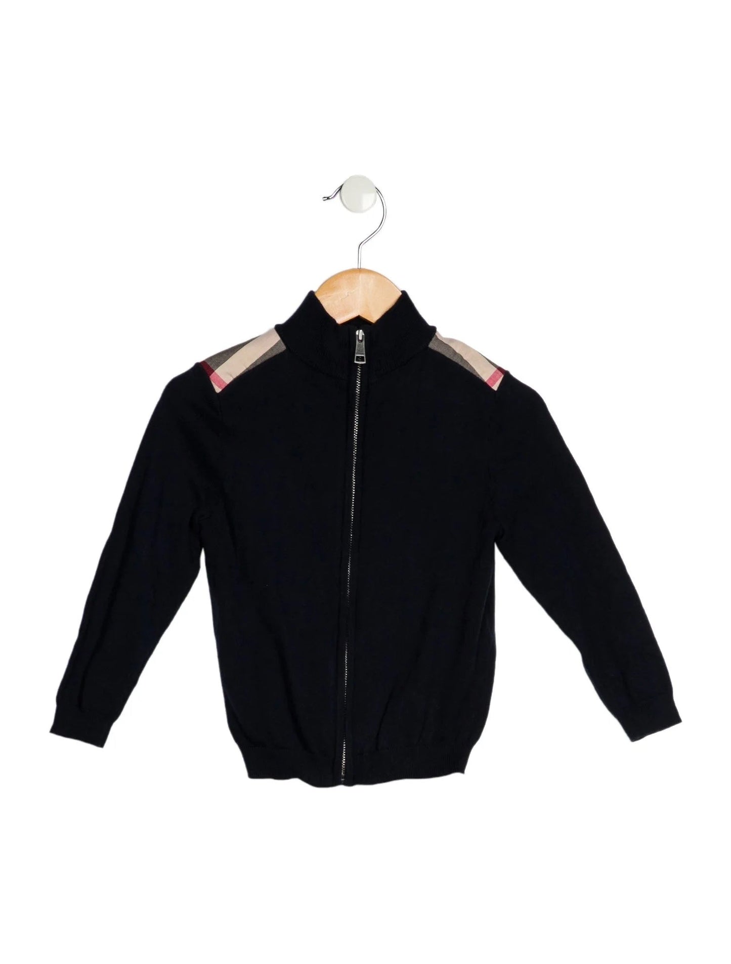 BURBERRY BABY BOY NOVA CHECK ZIP UP JACKET