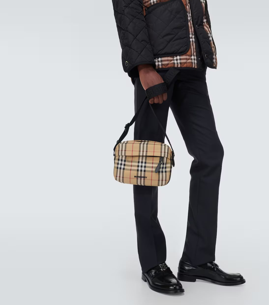 BURBERRY ARCHIVE HOUSE CHECK PADDY UNISEX CROSSBODY