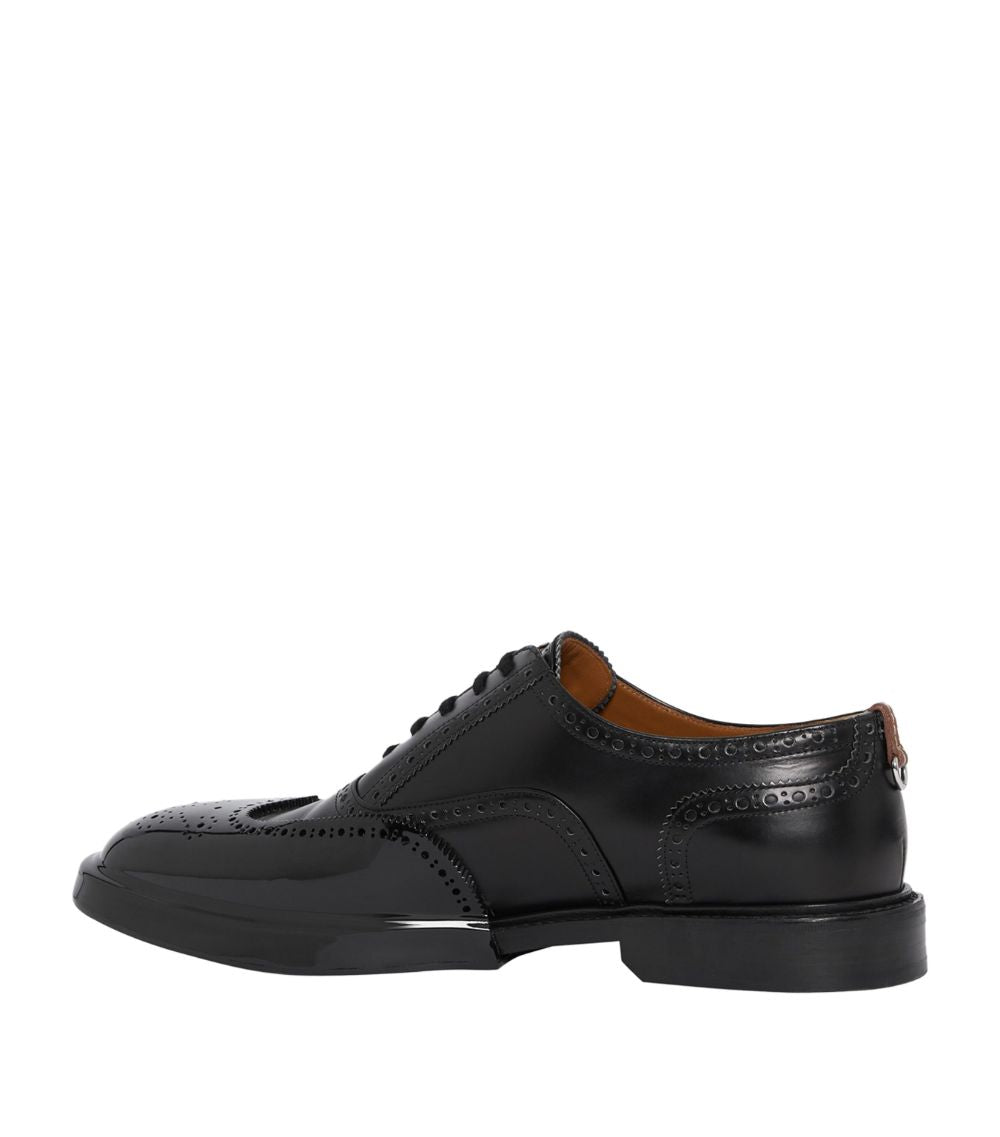 BURBERRY OXFORD BROGUES LEATHER SHOES