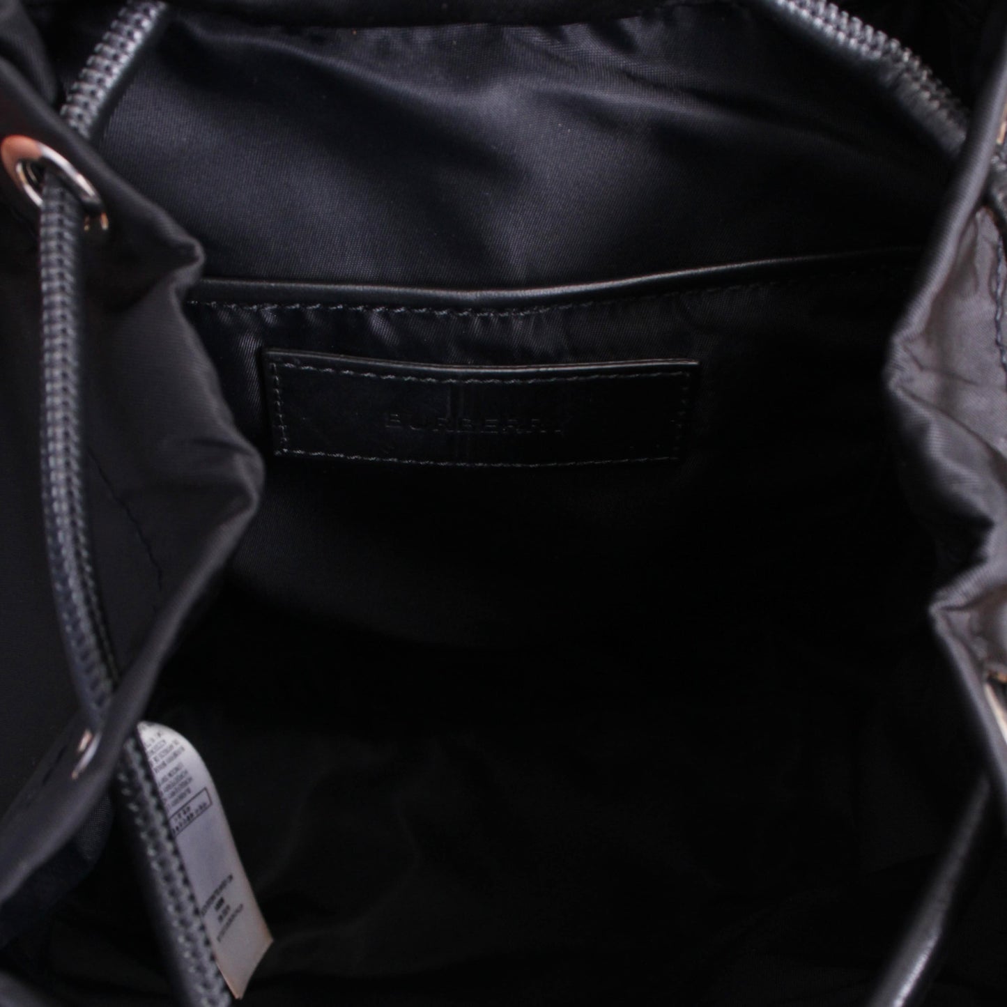 BURBERRY Nylon Small Backpack Black