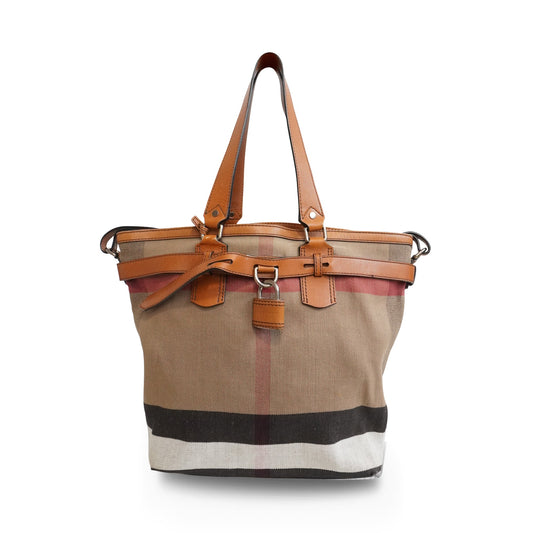 Burberry Novacheck Tote Bag