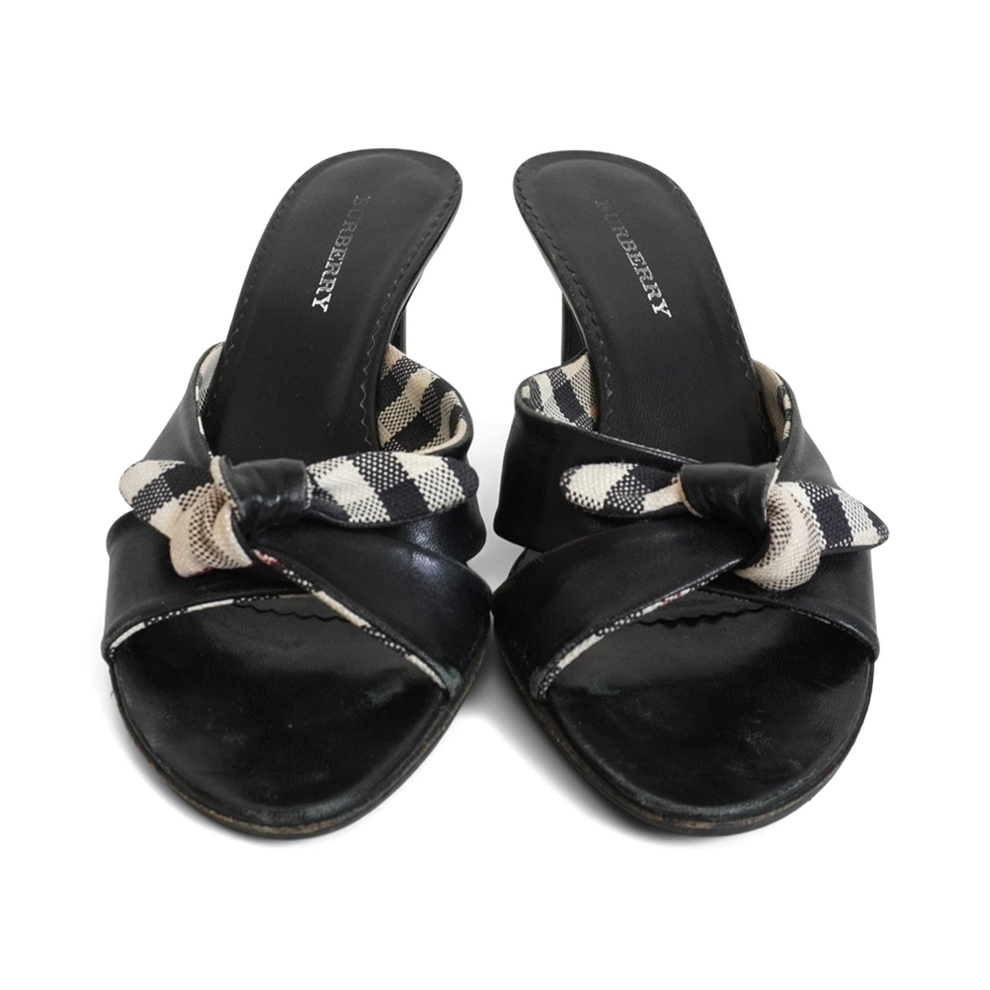 Burberry Check Casual Mules - Women's 36