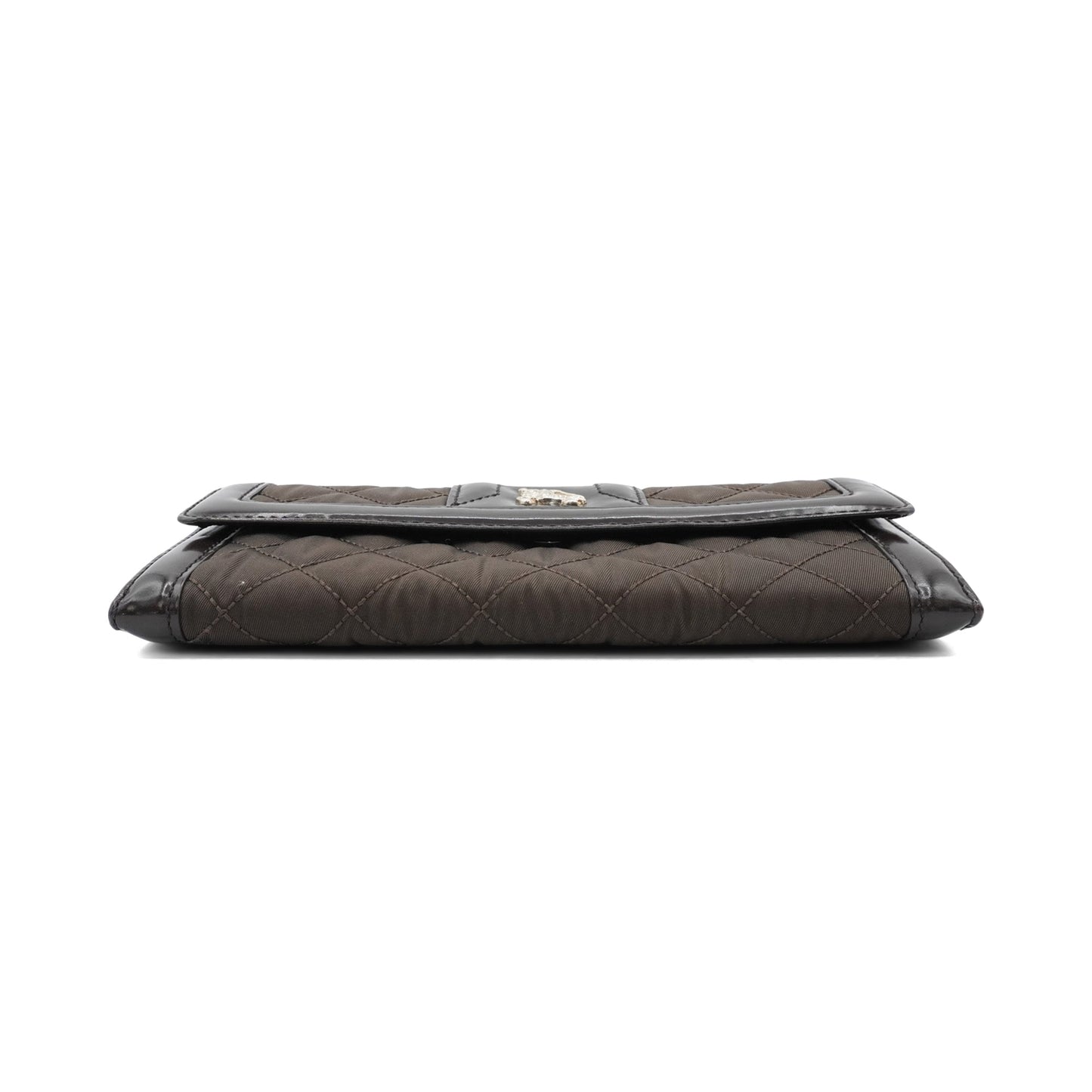 Burberry Quilted Nylon Long Wallet
