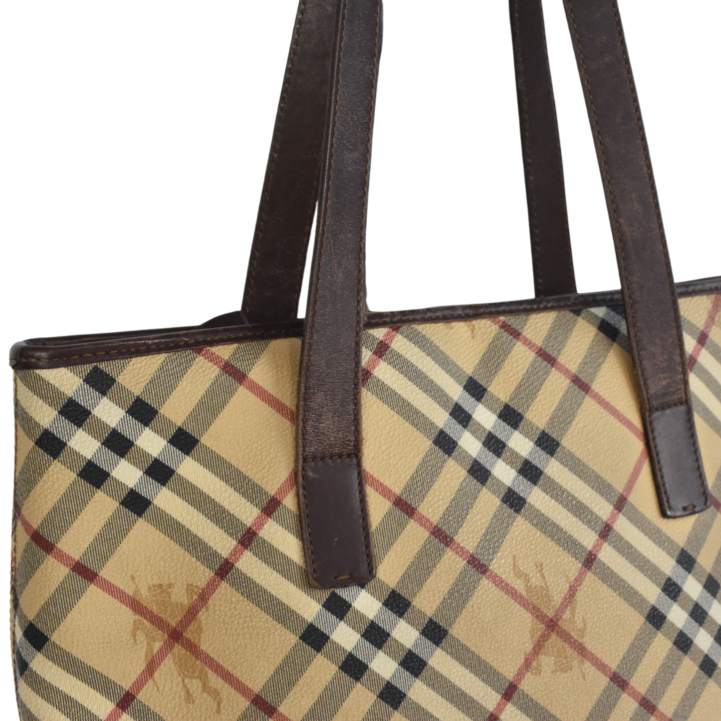 Burberry 'Haymarket Check' Tote Bag