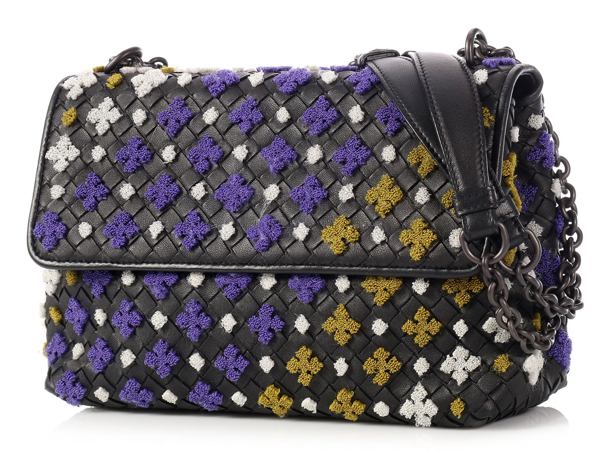 Bottega Veneta Multicolor Embroidered Olimpia Bag