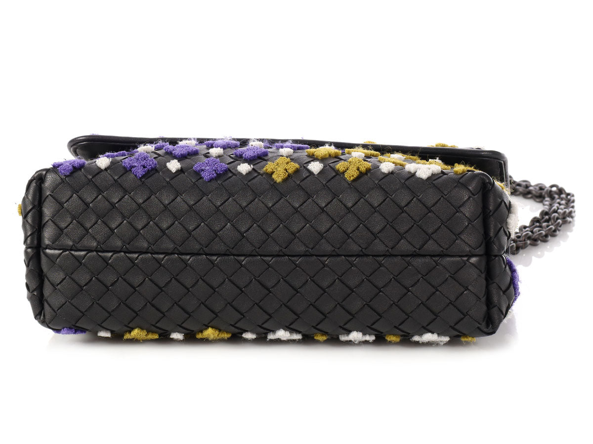 Bottega Veneta Multicolor Embroidered Olimpia Bag