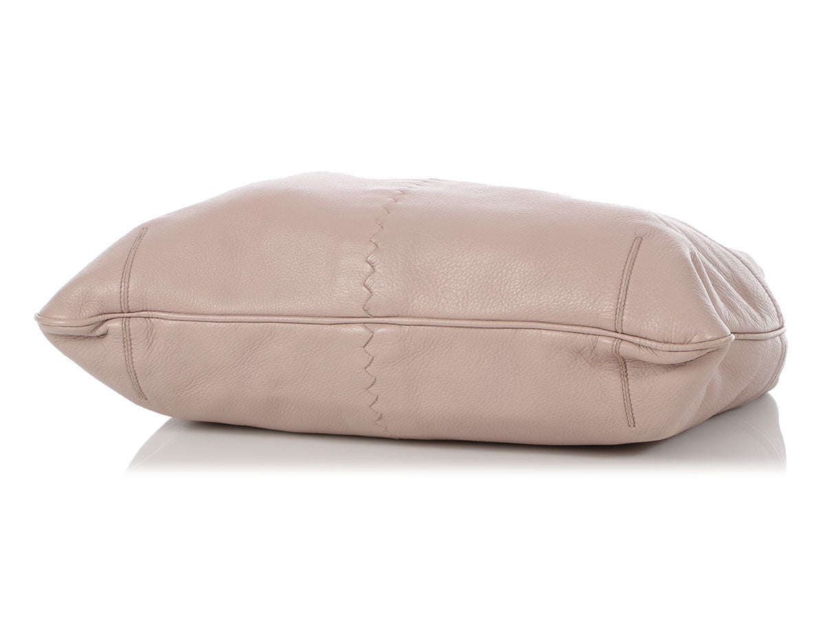 Bottega Veneta Dusty Rose Cervo Deerskin Julie Tote