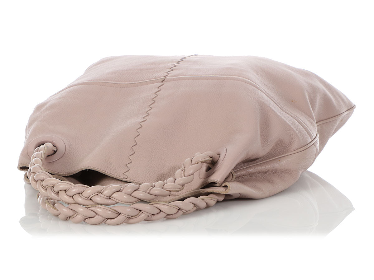 Bottega Veneta Dusty Rose Cervo Deerskin Julie Tote
