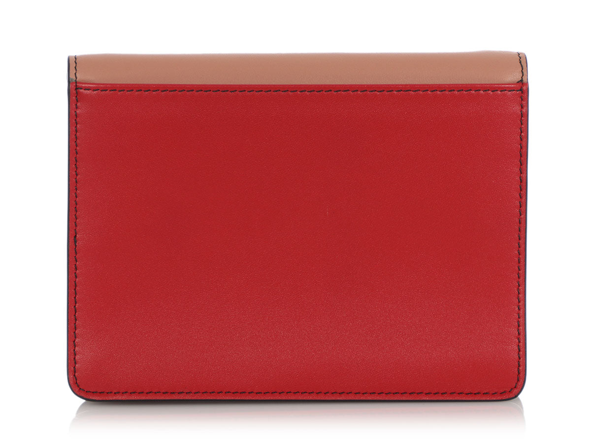 Bottega Veneta Color Block Wallet On Chain