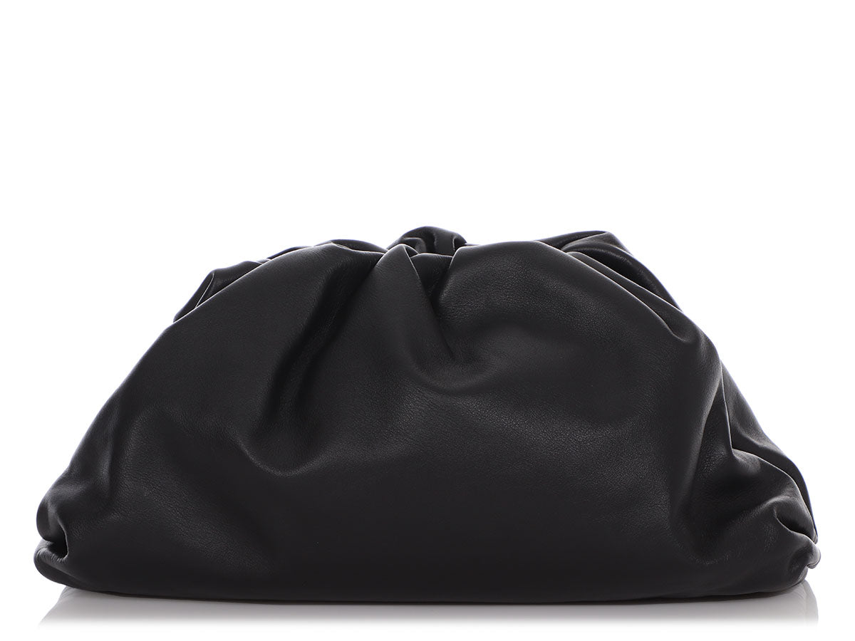 Bottega Veneta Black Calfskin The Pouch