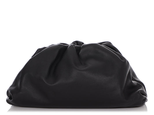 Bottega Veneta Black Calfskin The Pouch