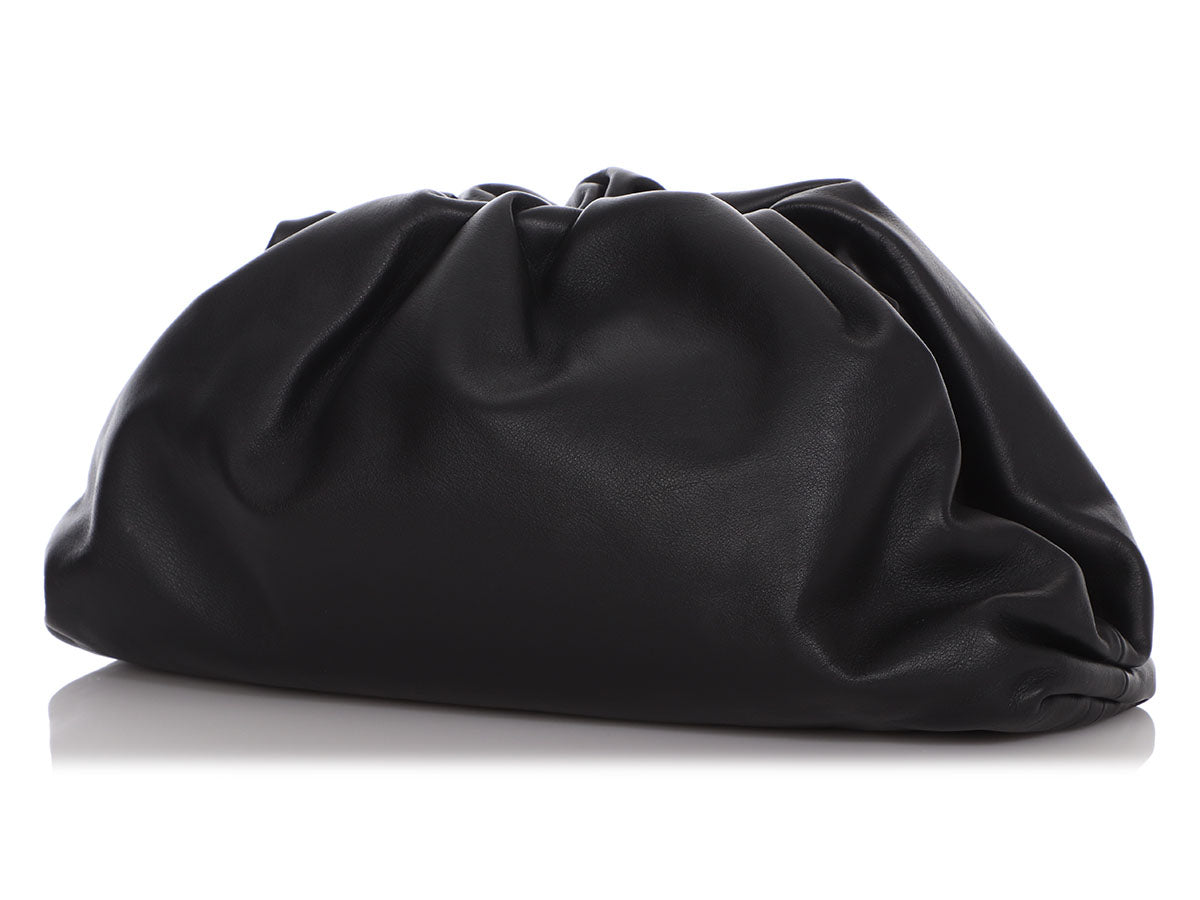 Bottega Veneta Black Calfskin The Pouch