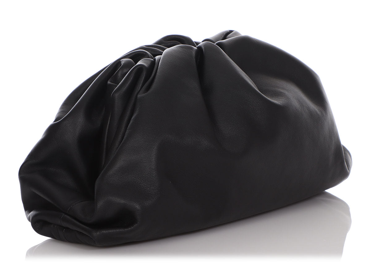 Bottega Veneta Black Calfskin The Pouch