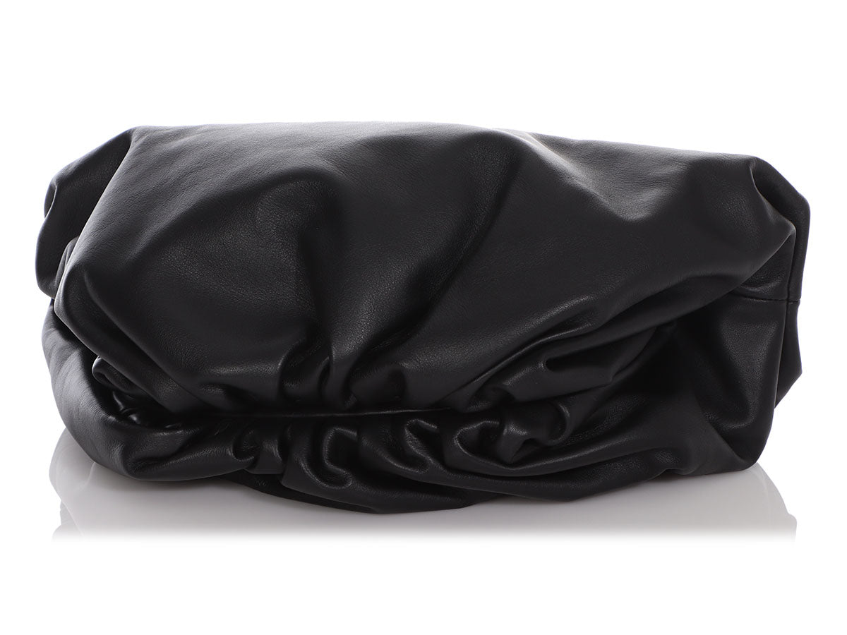 Bottega Veneta Black Calfskin The Pouch