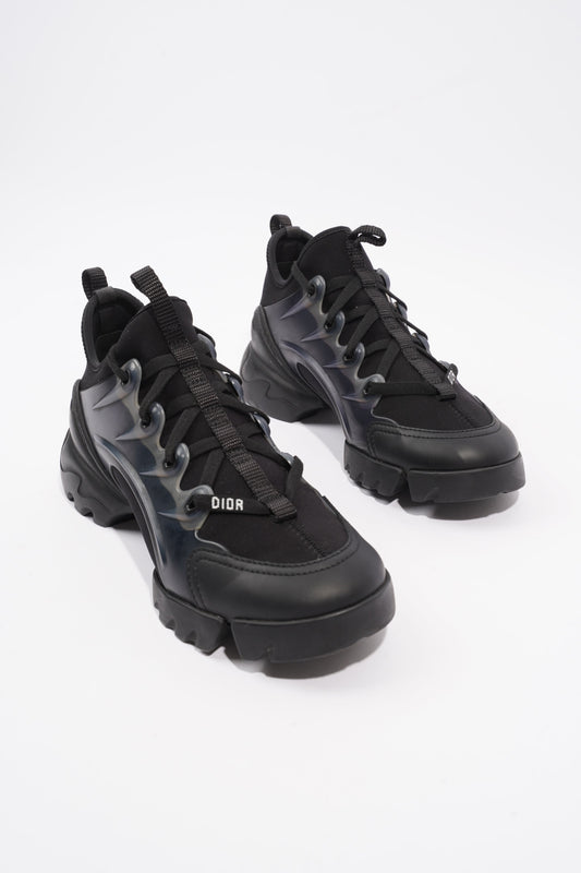 Christian Dior D-connect Black Technical Fabric EU 36 UK 3
