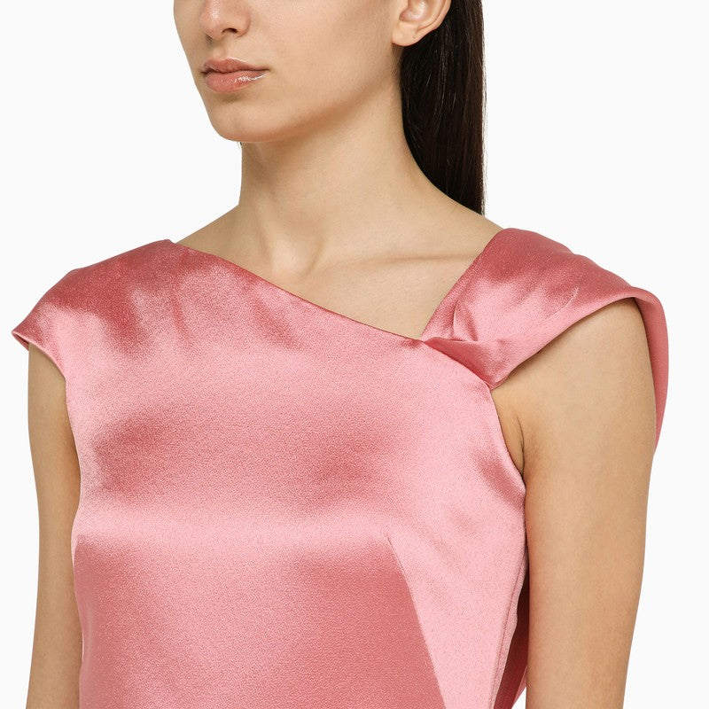 Givenchy Pink Viscose Midi Dress Women
