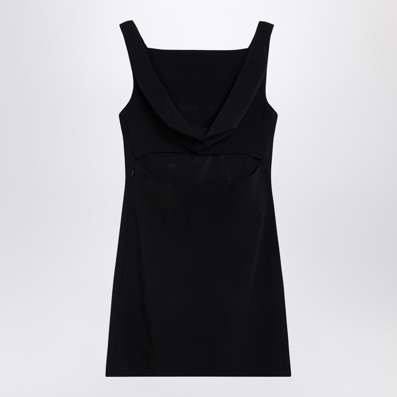 Givenchy Black Mini Dress With Back Neckline Women