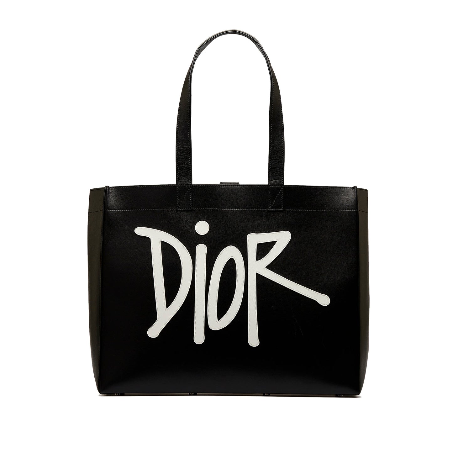 DIOR x Stussy Large Logo Applique Tote Tote Bag