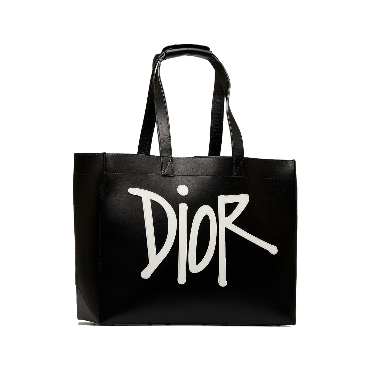 DIOR x Stussy Large Logo Applique Tote Tote Bag