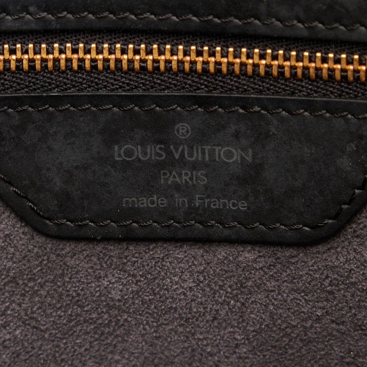 Louis Vuitton Saint Jacques GM Long Strap Black Epi